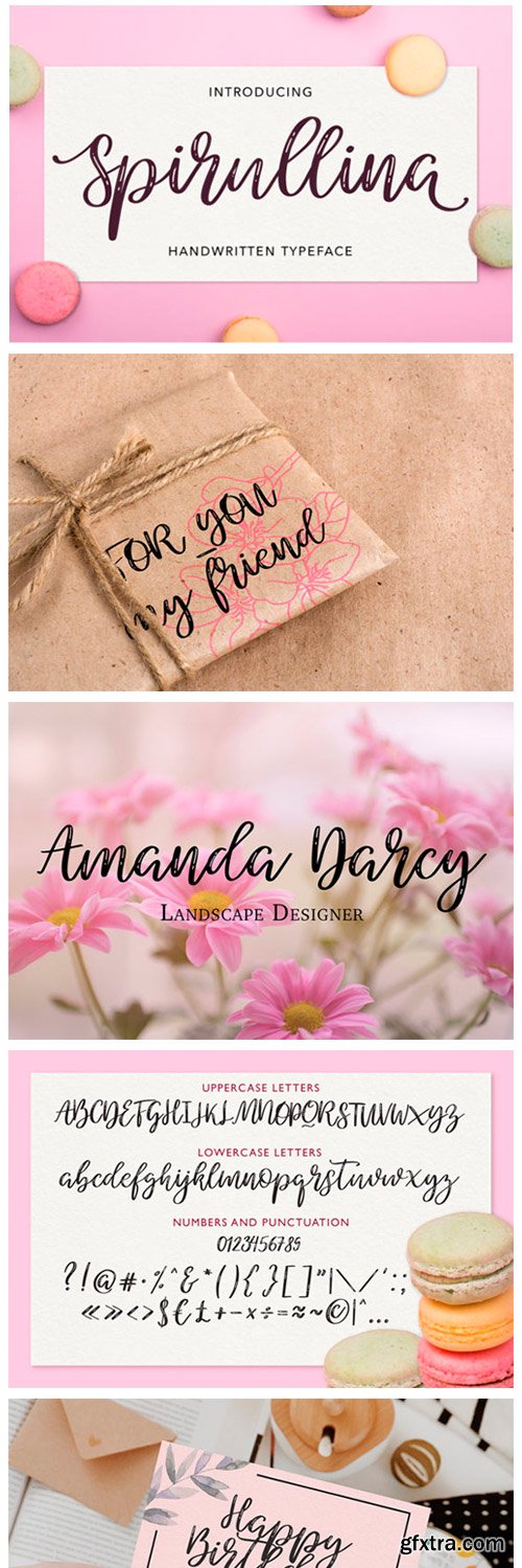 Spirullina Font Spirullina Font