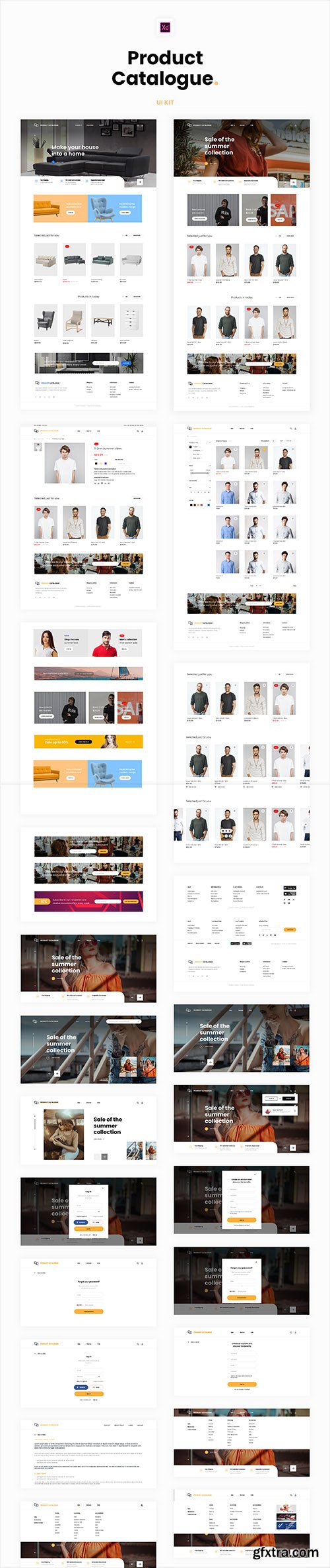 Product Catalogue UI Kit Product Catalogue UI Kit