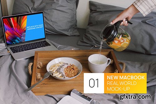 New MacBook 13 at Home Real World Mock-up