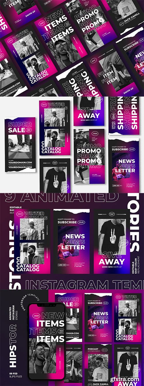 Hipstor - Animated Instagram Template