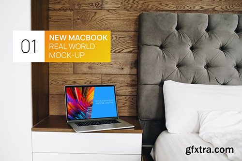 Interior MacBook Pro Touchbar Real World Mock-up