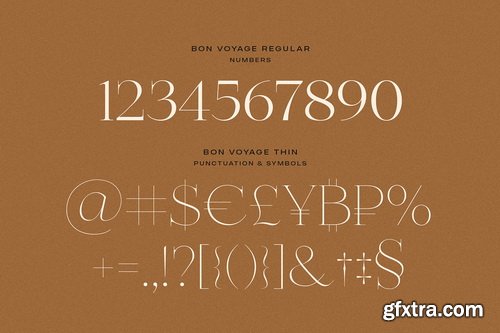 MADE Bon Voyage Font Family MADE Bon Voyage Font Family
