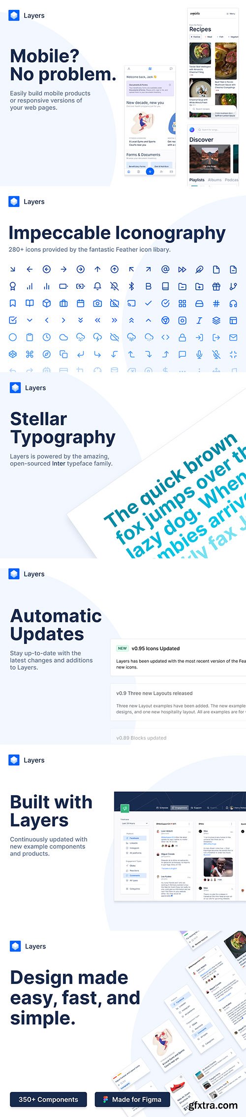 Layers - Figma Design System