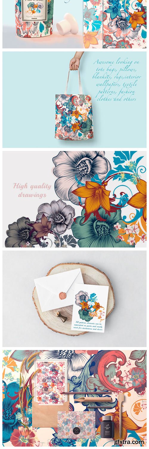 Bloom Bright Seamless Pattern 2872523 Bloom Bright Seamless Pattern 2872523