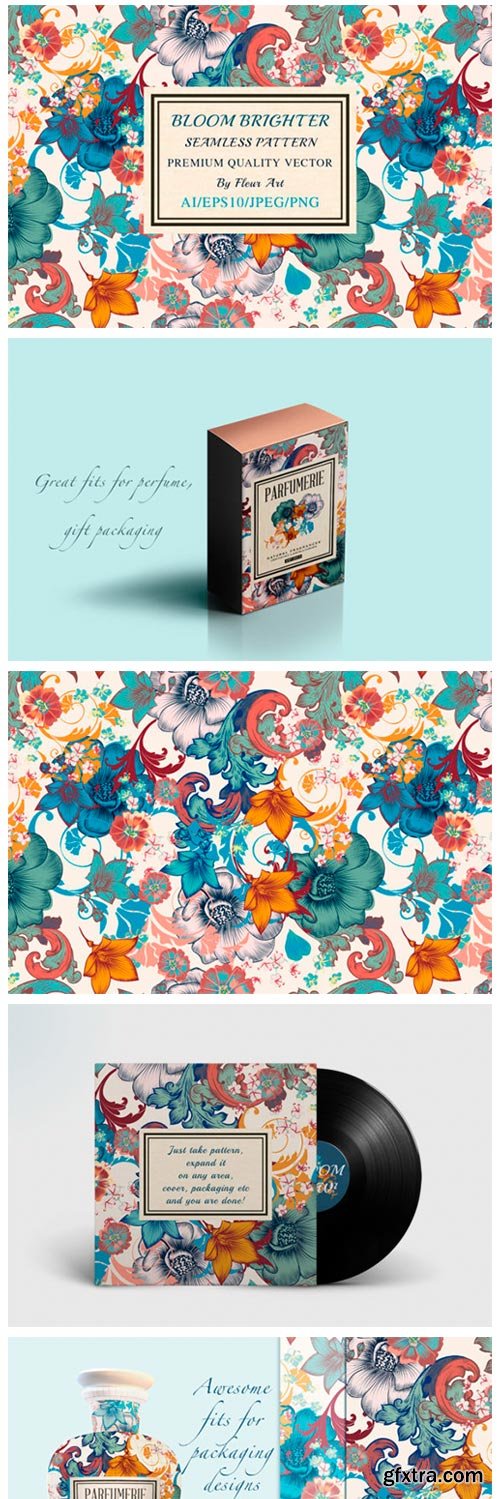 Bloom Bright Seamless Pattern 2872523 Bloom Bright Seamless Pattern 2872523