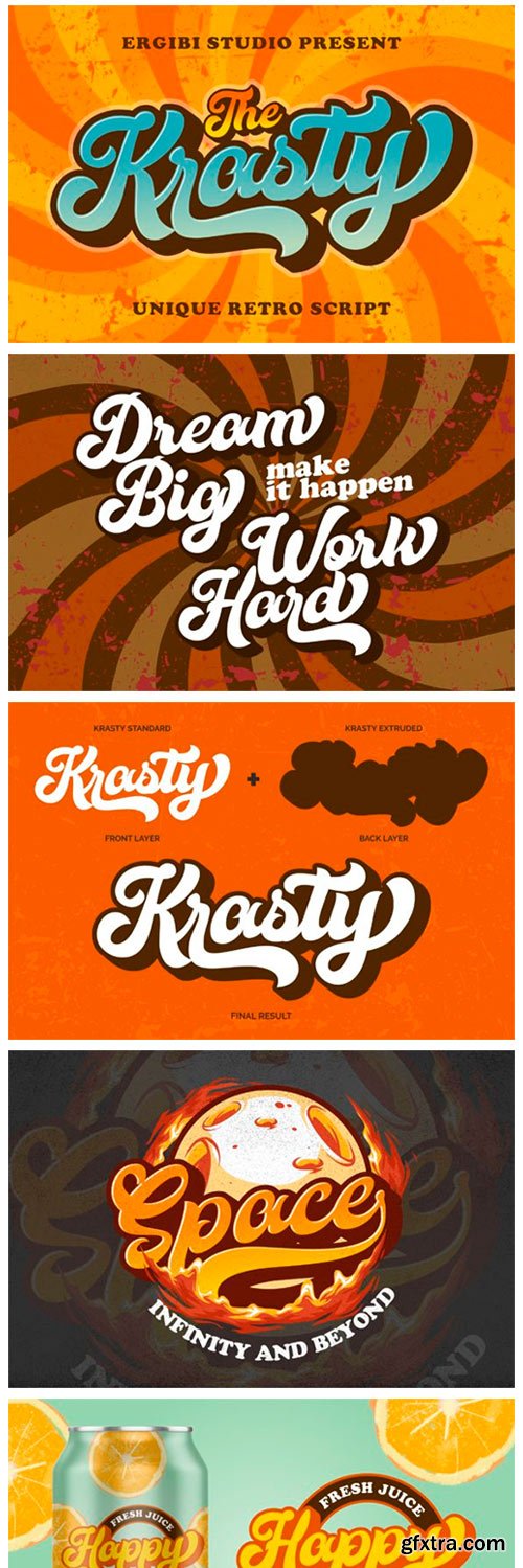 Krasty Font Krasty Font