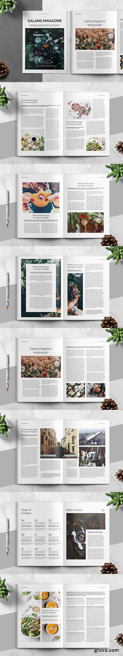 GALANG - Magazine Template