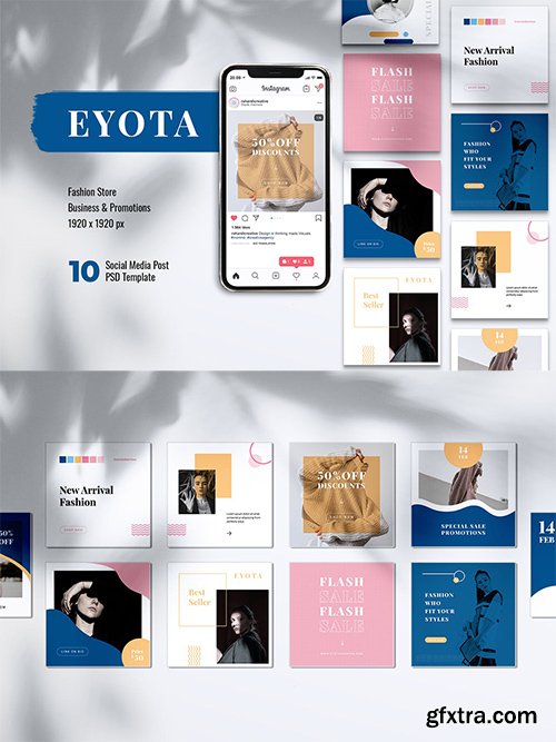 EYOTA Fashion Store Instagram & Facebook Post