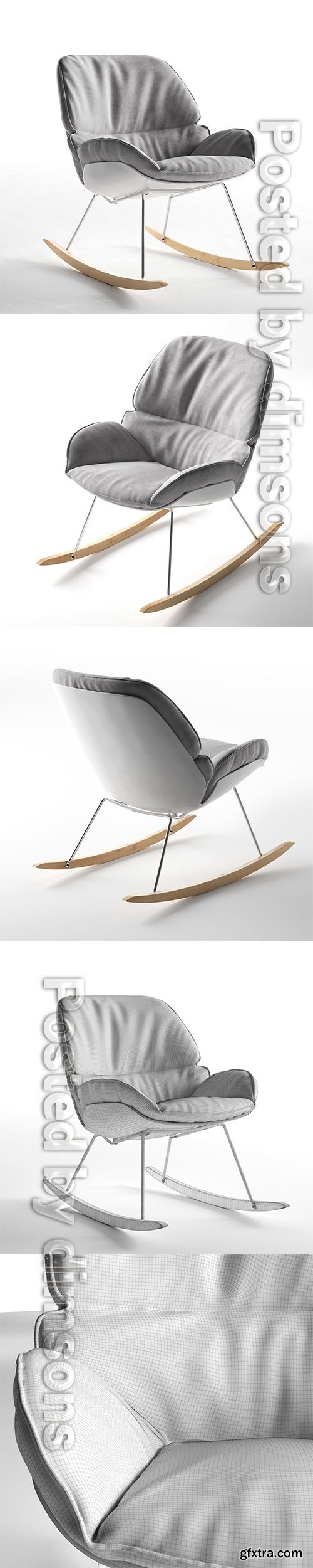 Cgtrader - Hansel Armchair 3D model