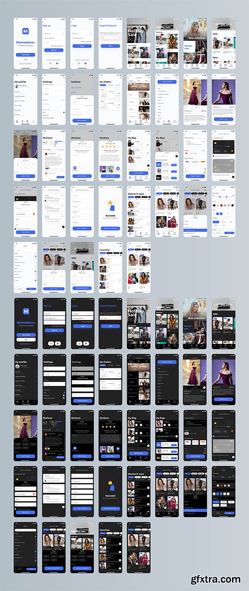 Marketplace App UI Kit