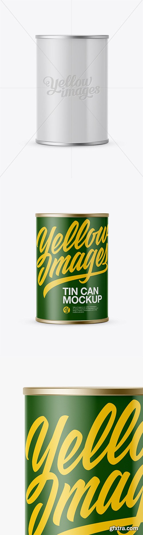 Tin Can With Paper Label Mockup 19036 Tin Can With Paper Label Mockup 19036
