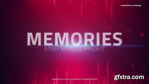 MotionElements The Memories Words Opener 14364950