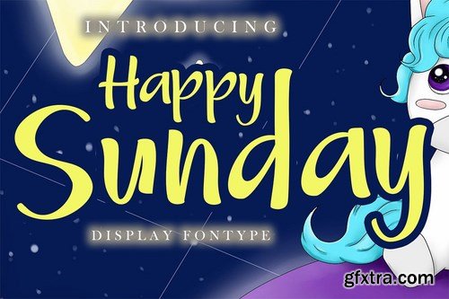 Happy Sunday Display Font