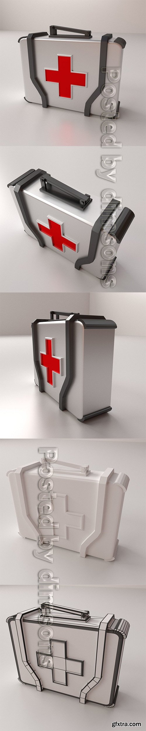 Cgtrader - Sci Fi Medipack 3D model Cgtrader - Sci Fi Medipack 3D model