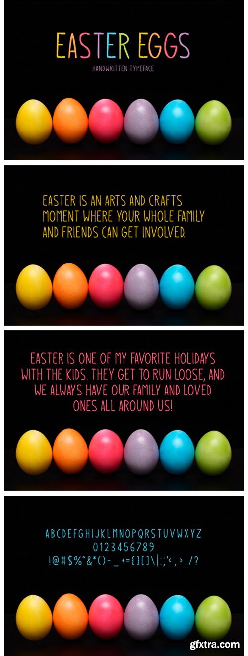 Easter Eggs Font