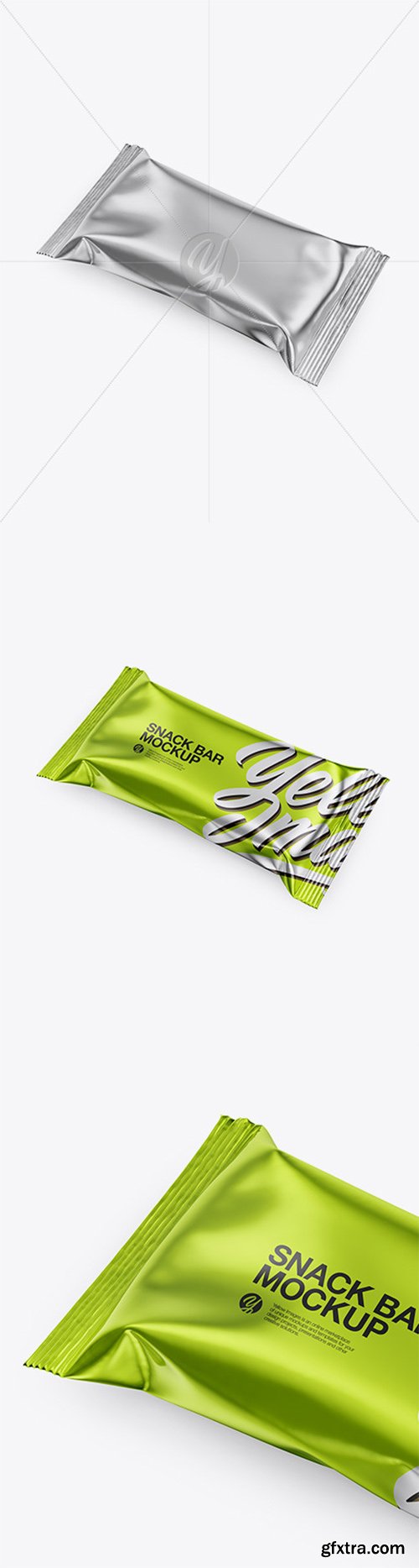 Metallic Snack Bar Mockup 55303