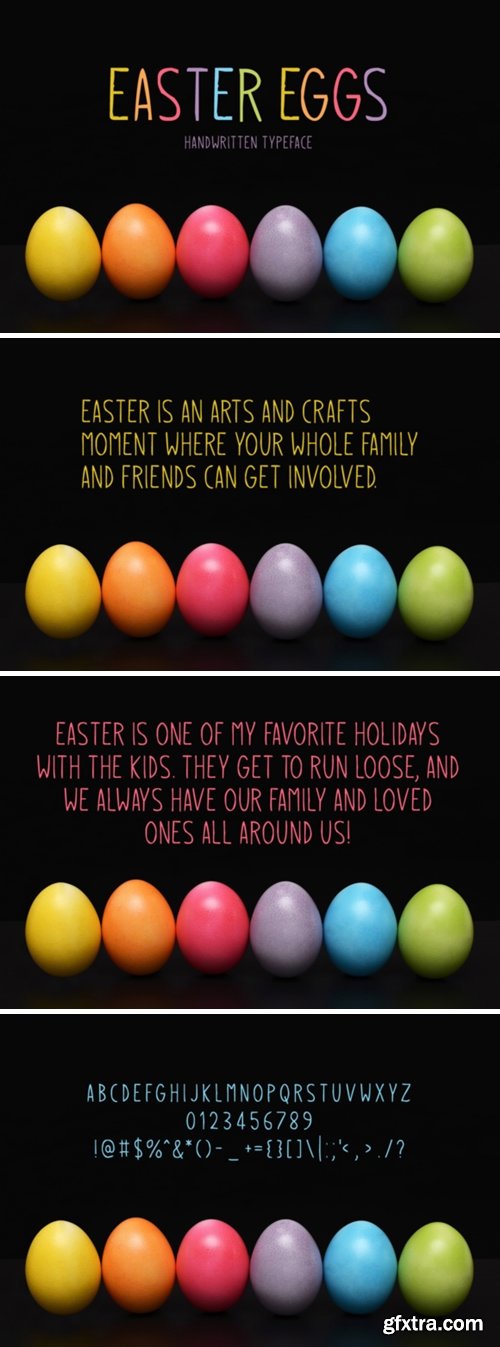 Easter Eggs Font
