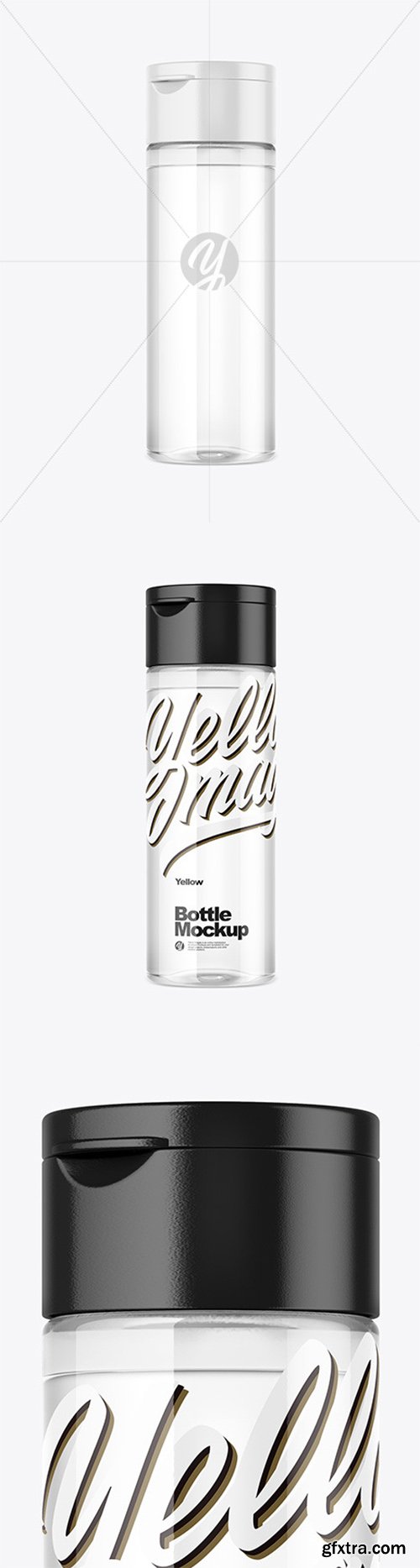 Clear Pet Bottle Mockup 55466