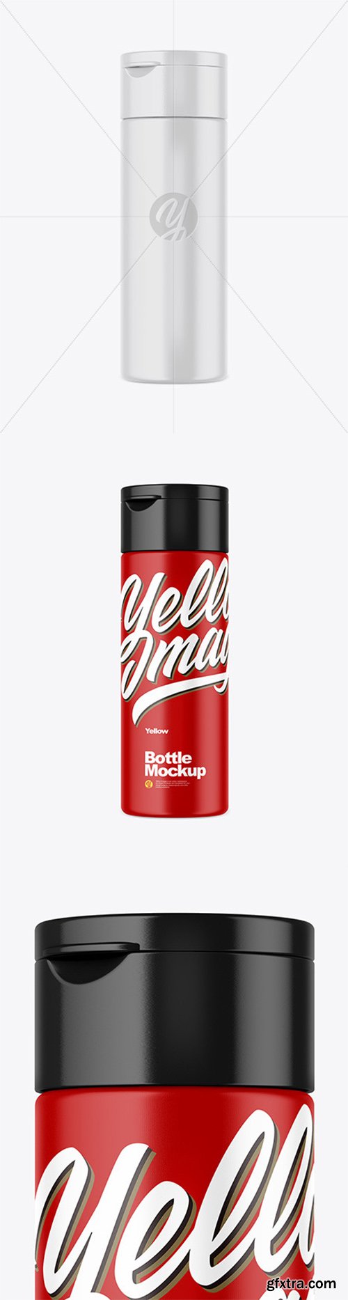 Matte Pet Bottle Mockup 55465 Matte Pet Bottle Mockup 55465