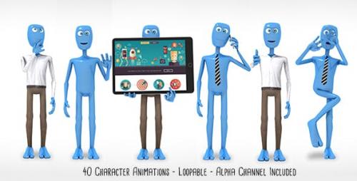 Videohive - Funny Character - Animation Toolkit