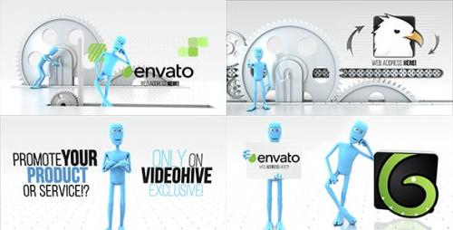 Videohive - Funny Character - Logo Reveal Bundle