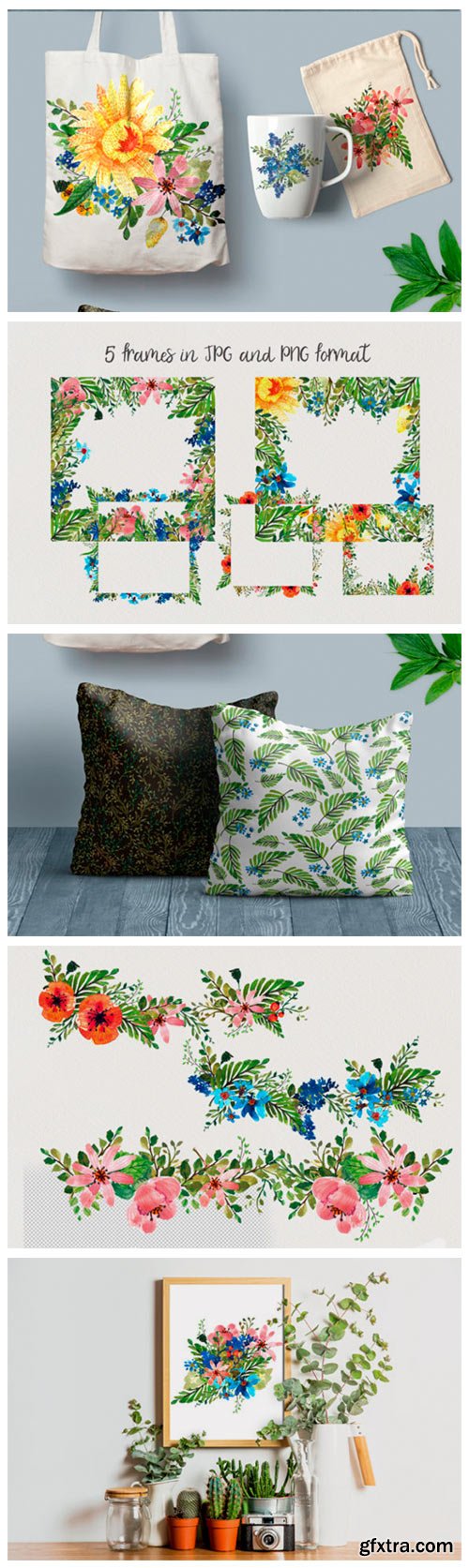 Flower Power Watercolor Pack Set 2982751 Flower Power Watercolor Pack Set 2982751