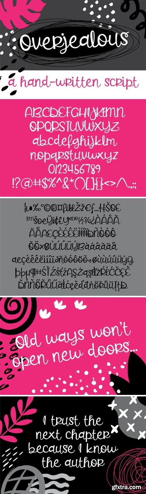 Overjealous Font