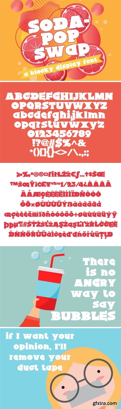 Sodapop Swap Font