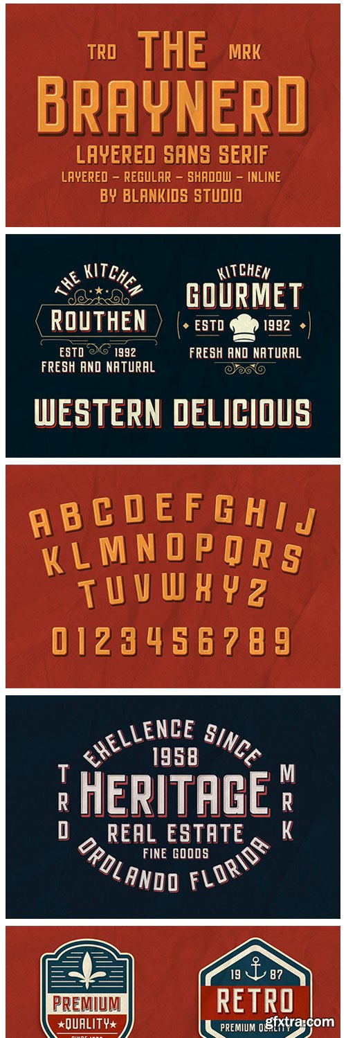 CM - Braynerd - Layered Sans Serif 4602431 CM - Braynerd - Layered Sans Serif 4602431