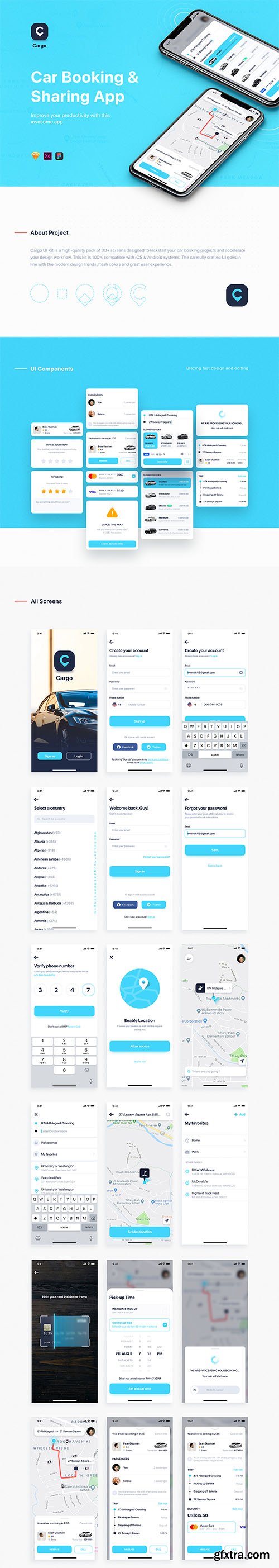 Cargo - Car Booking & Sharing App Cargo - Car Booking & Sharing App