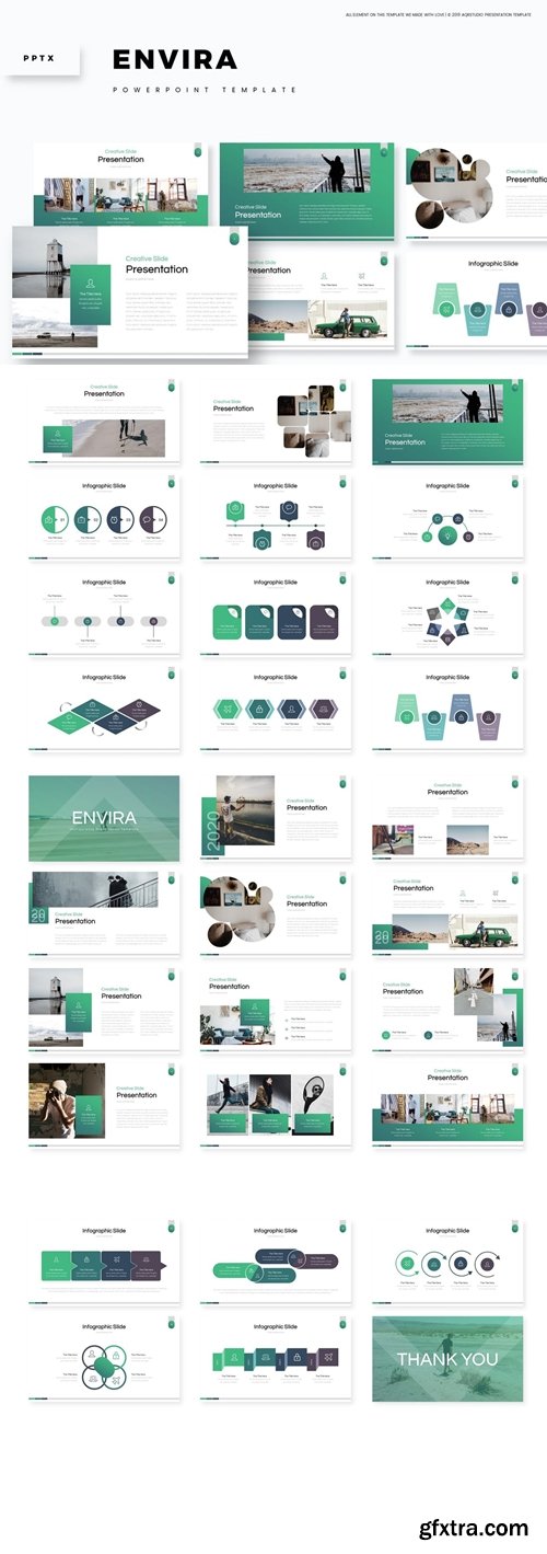 Envira Powerpoint, Keynote and Google Slides Templates