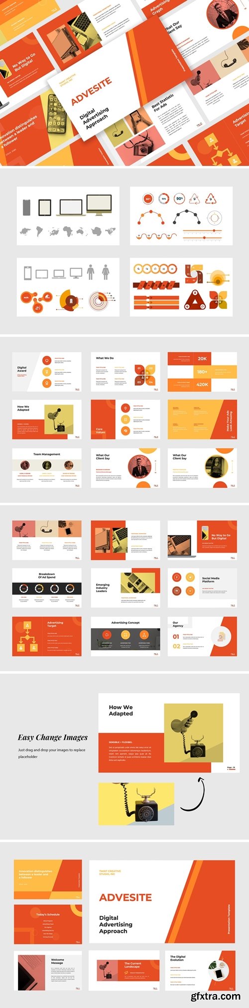 Adversite Powerpoint, Keynote and Google Slides Templates