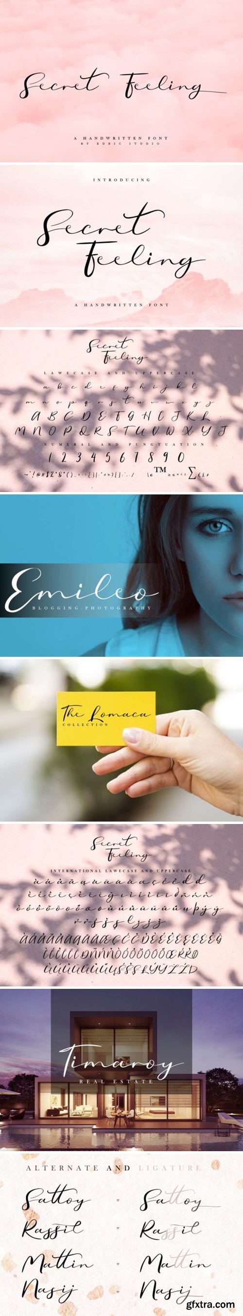Fontbundles - Secret Feeling 478287