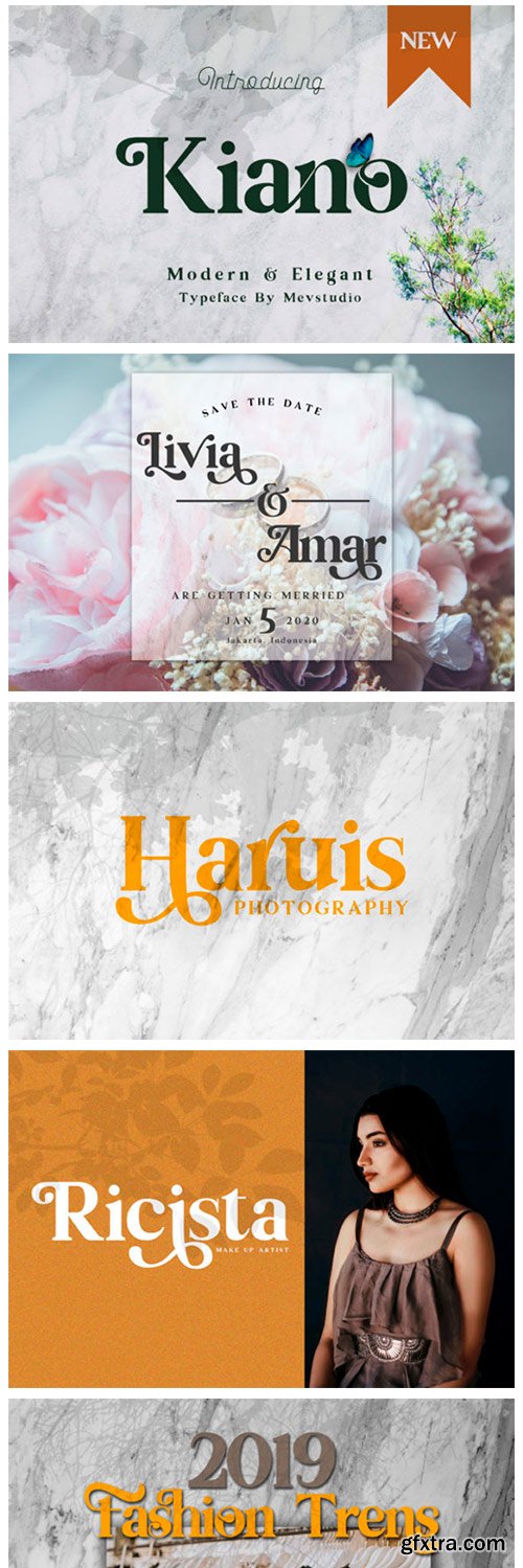 Kiano Font Kiano Font