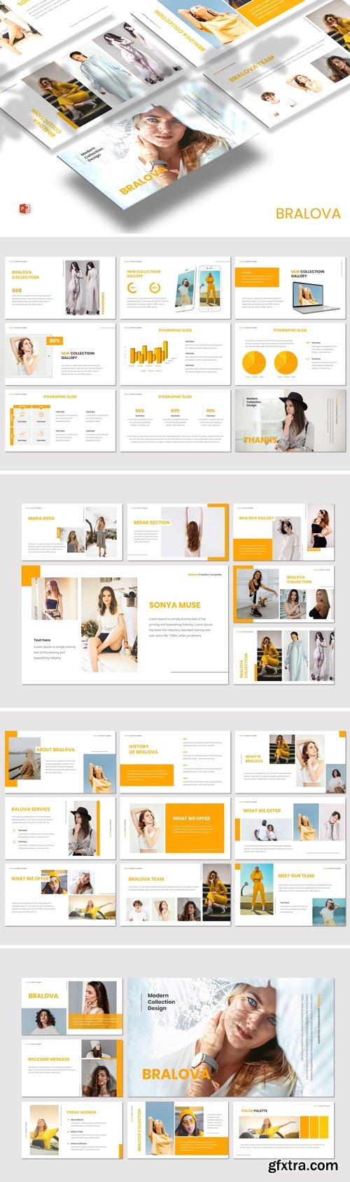 Bralova Powerpoint, Keynote and Google Slides Templates