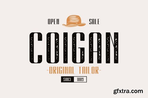 CM - Kionsa Stamp - Vintage Display font 4606912