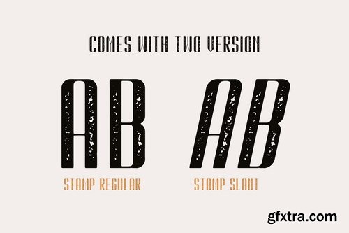 CM - Kionsa Stamp - Vintage Display font 4606912