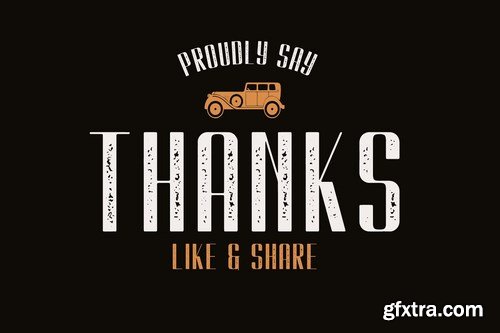 CM - Kionsa Stamp - Vintage Display font 4606912