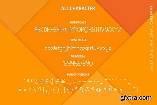 Lamberto - 20 Monoline Fonts