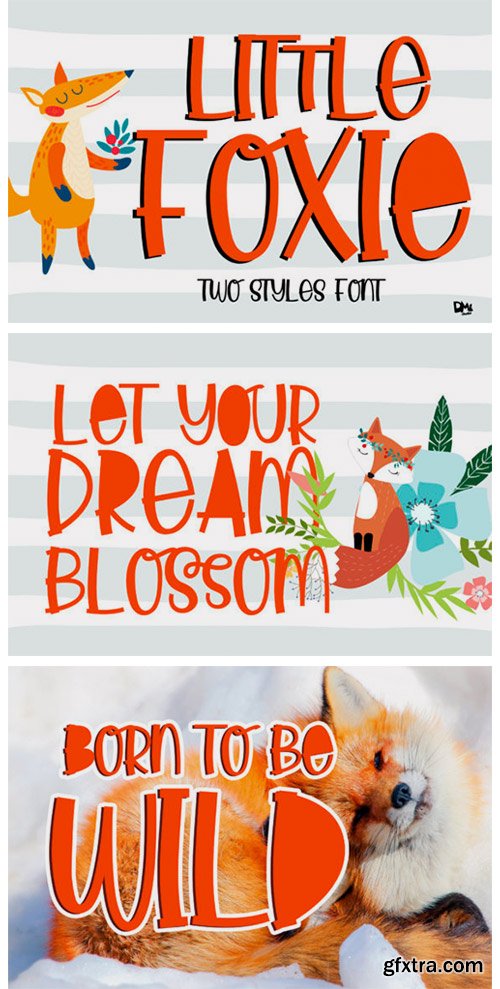 Little Foxie Font Little Foxie Font