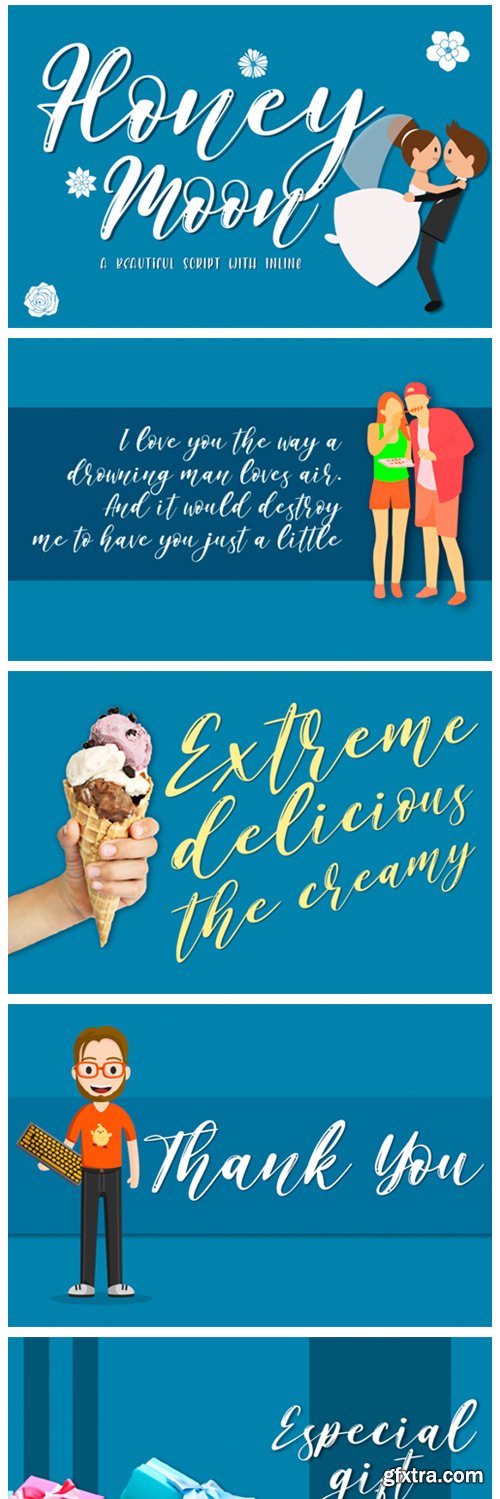 Honeymoon Font Honeymoon Font