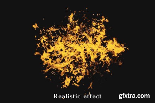 Fire Photoshop Brushes » GFxtra