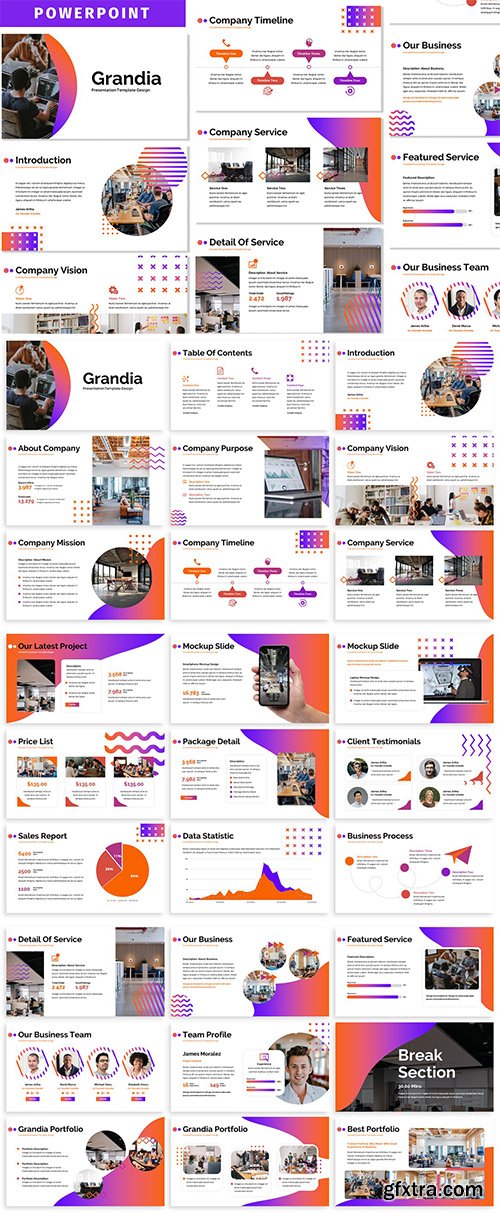 Grandia - Business Powerpoint Template Grandia - Business Powerpoint Template