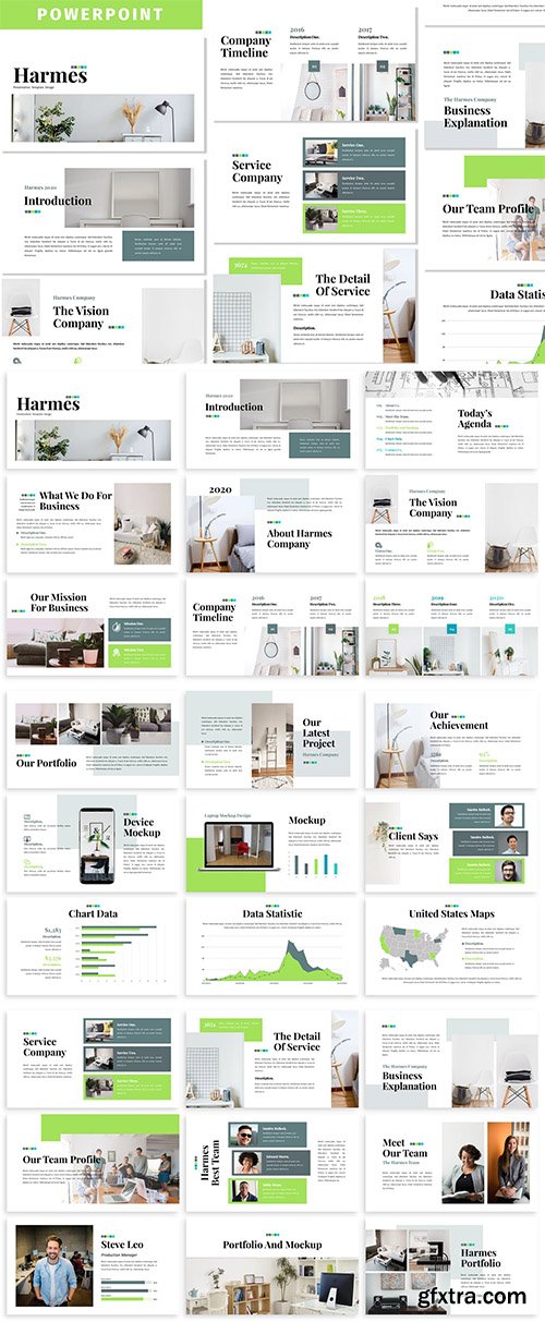 Harmes - Business Powerpoint Template Harmes - Business Powerpoint Template