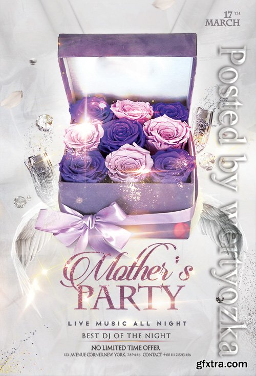 Mothers Day - Premium flyer psd template