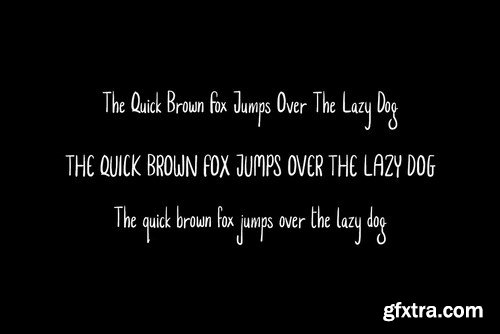 CM - QuickSilver - Cute Handmade Font 4620277