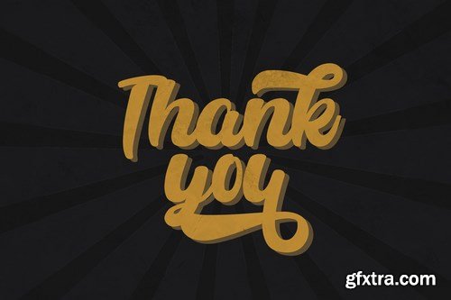 CM - Anhattan - Retro Bold Script Font 4621533