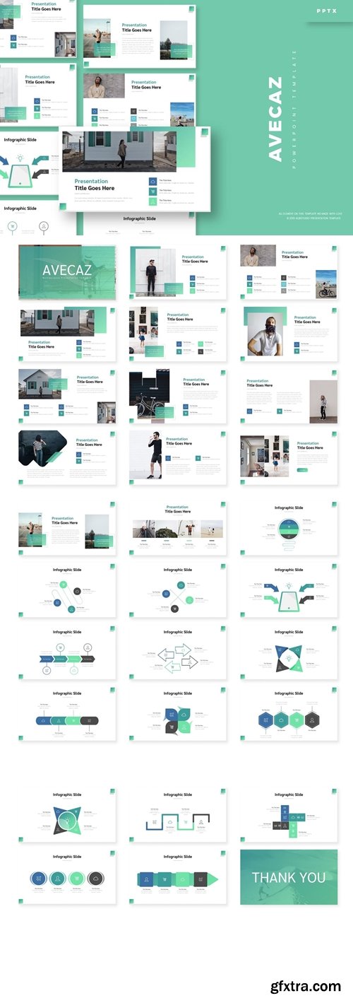 Avecaz Powerpoint, Keynote and Google Slides Templates