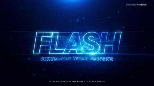 Flash Cinematic Title - 14175847