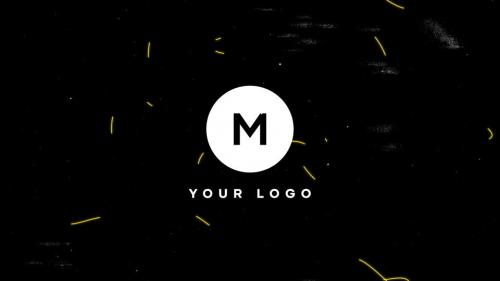 Logo & Title Reveal Scribble Grunge - 14275532